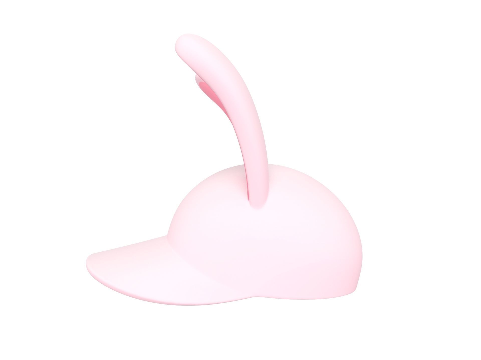 Rabbit Cap 3D model_2