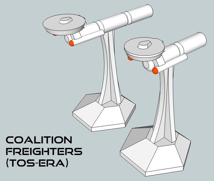 MicroFleet Scenario-Fodder Starship Pack 3D print model_1