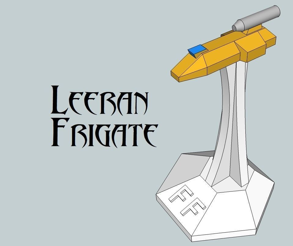 MicroFleet Leeran Fleet Starship Pack 3D print model_8