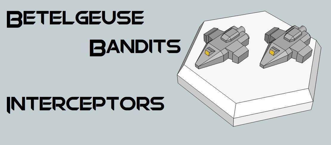 MicroFleet Betelgeuse Bandits Starship Pack 3D print model_9