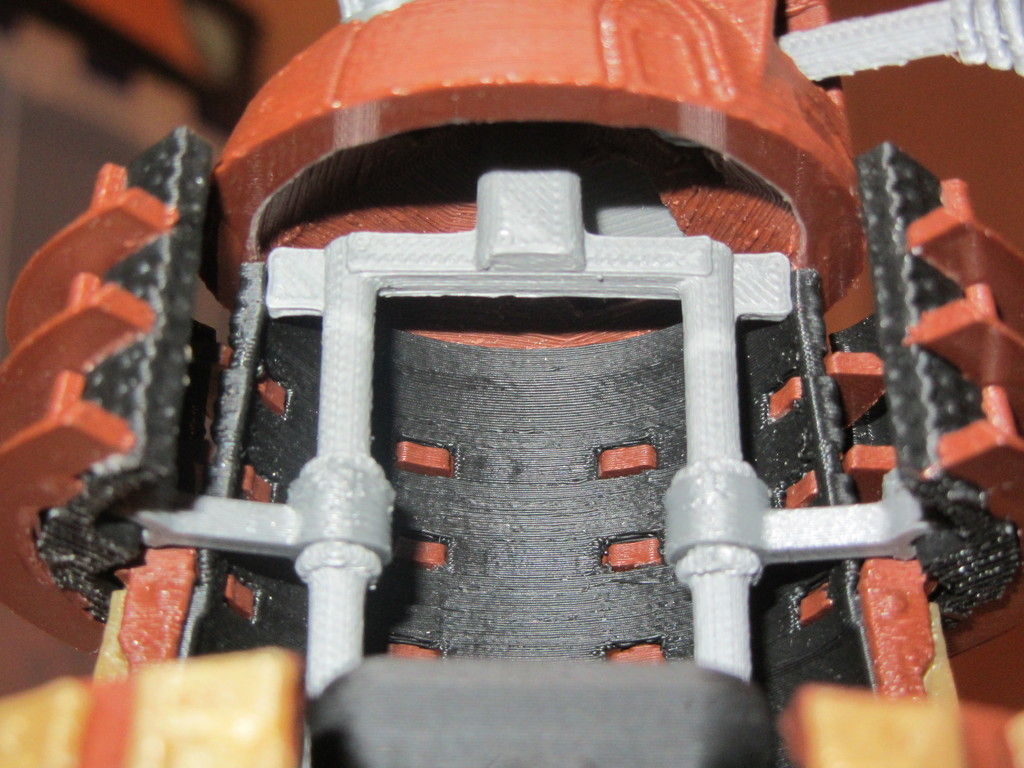 Openable Detailed Dalek Free 3D print model_3