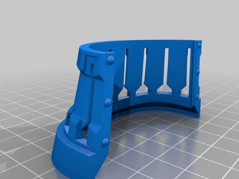 Openable Detailed Dalek Free 3D print model_12