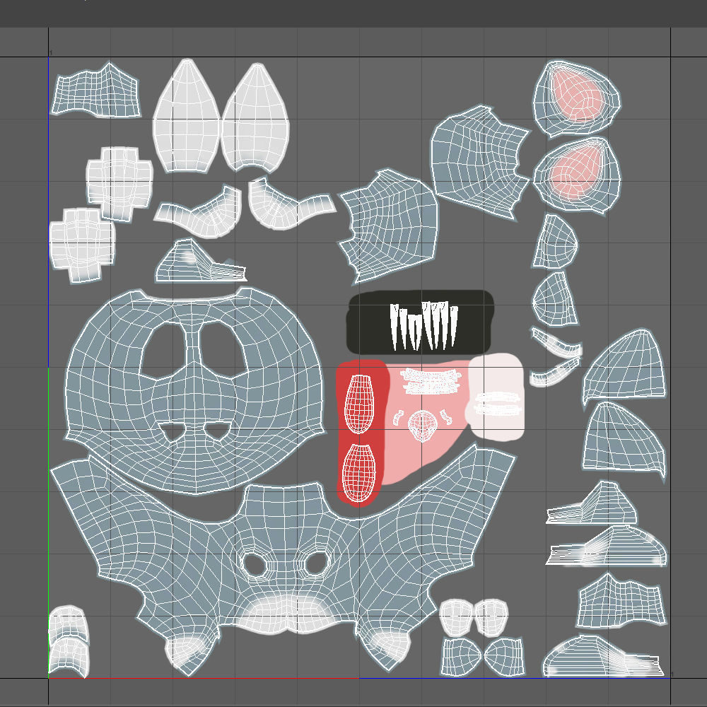 Cat Cartoon 3D model_13