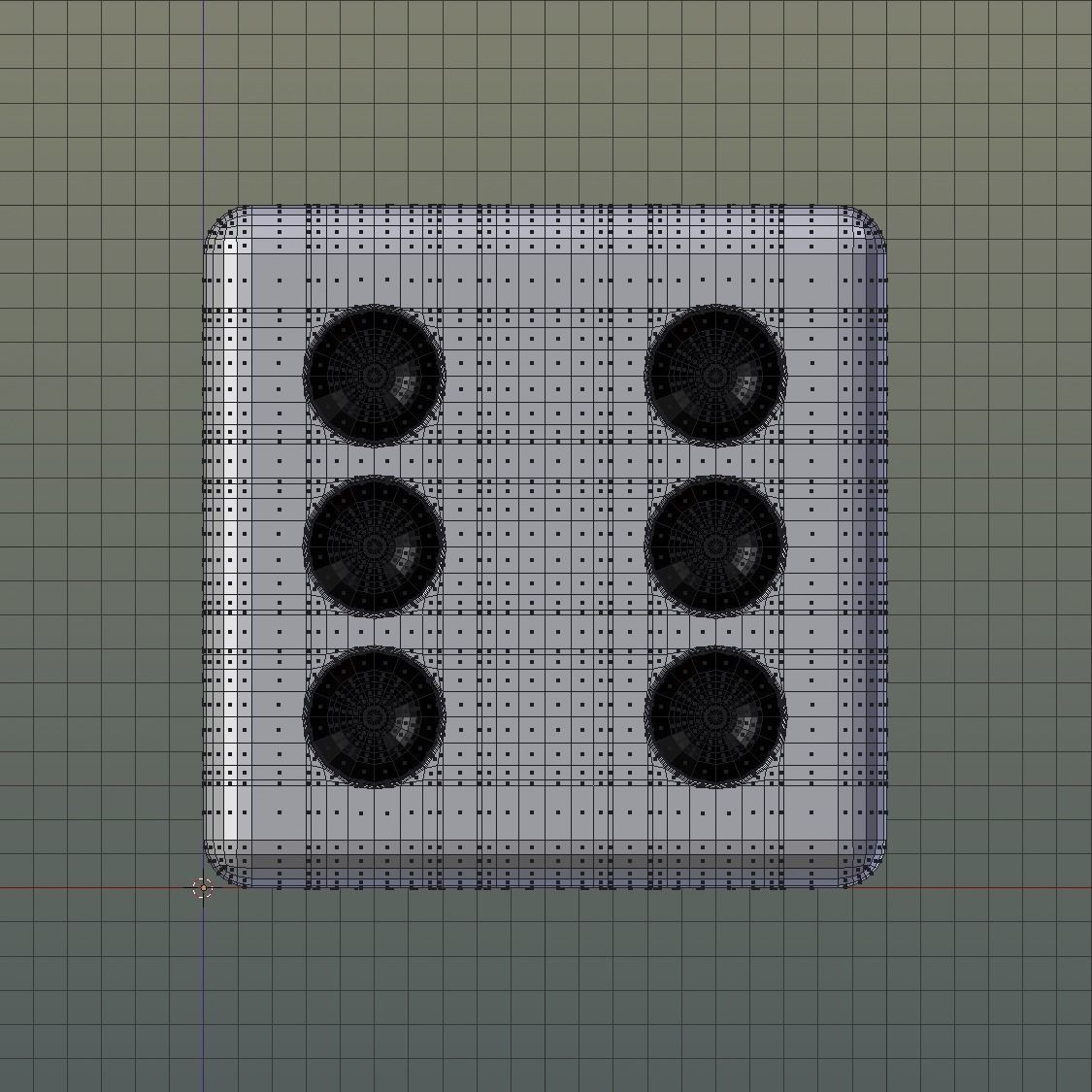 Dices two dice 3D model_2