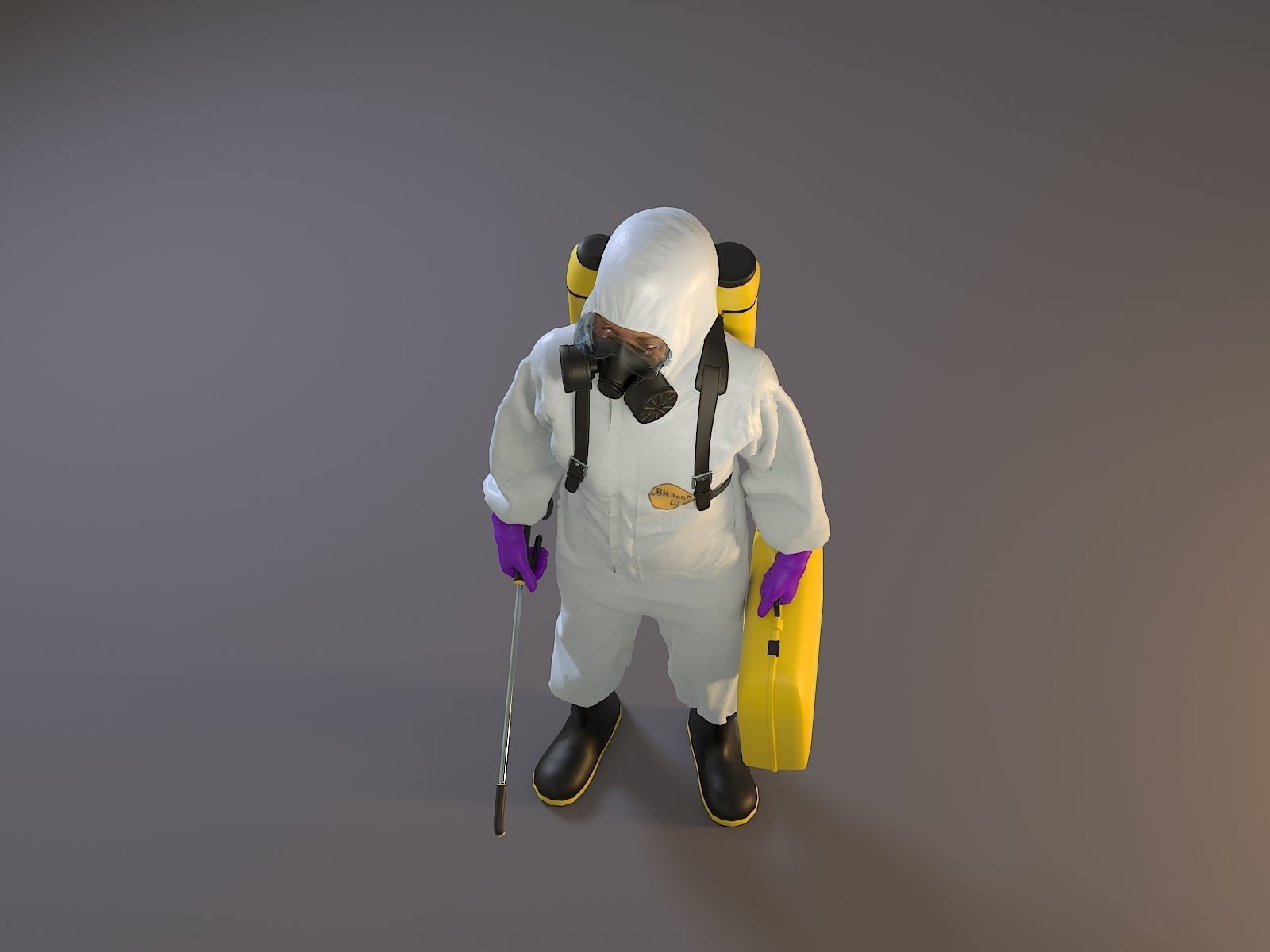Biohazard Suit Female ACC 2130 005 Low-poly 3D model_13