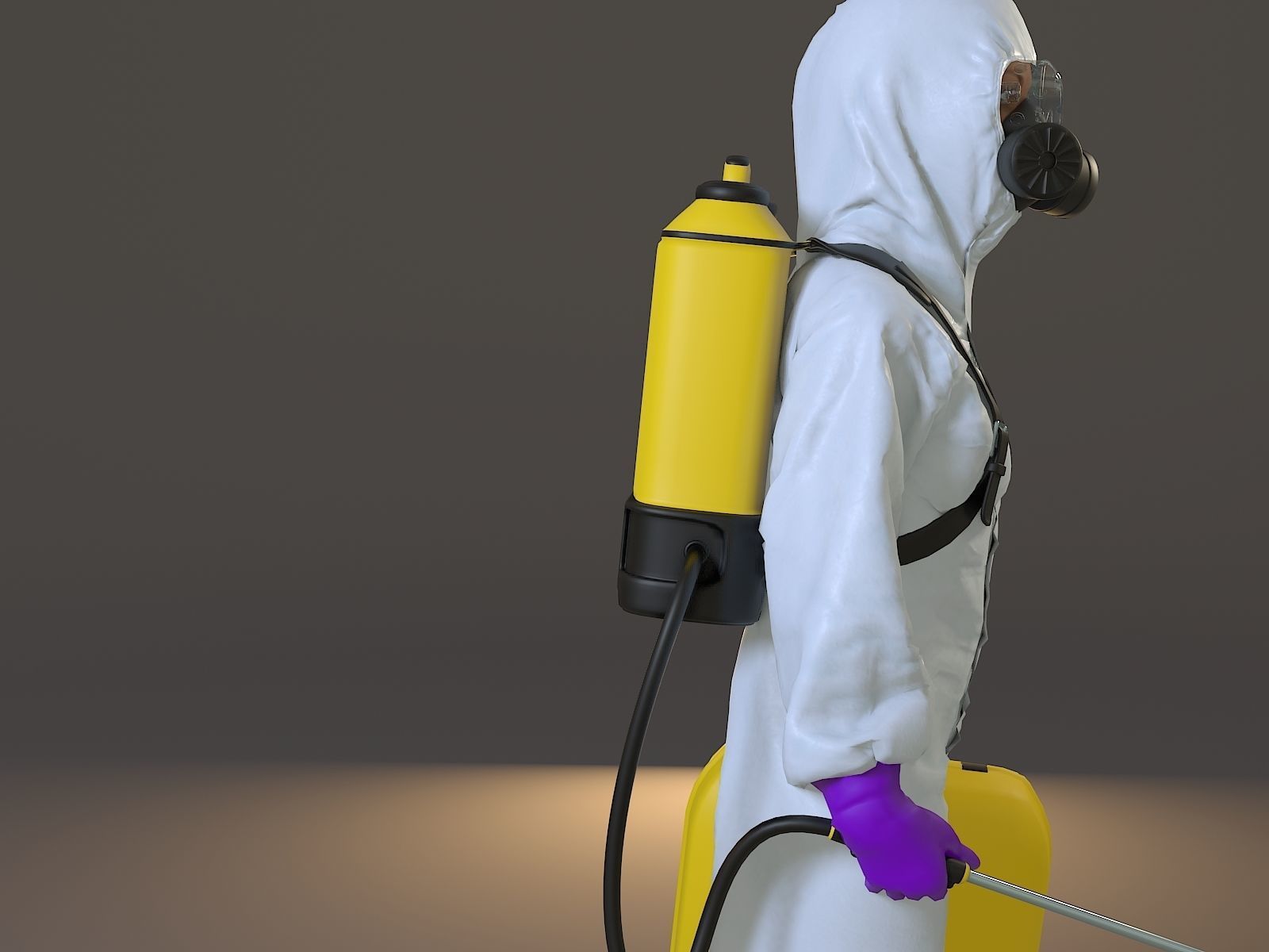 Biohazard Suit Female ACC 2130 005 Low-poly 3D model_19