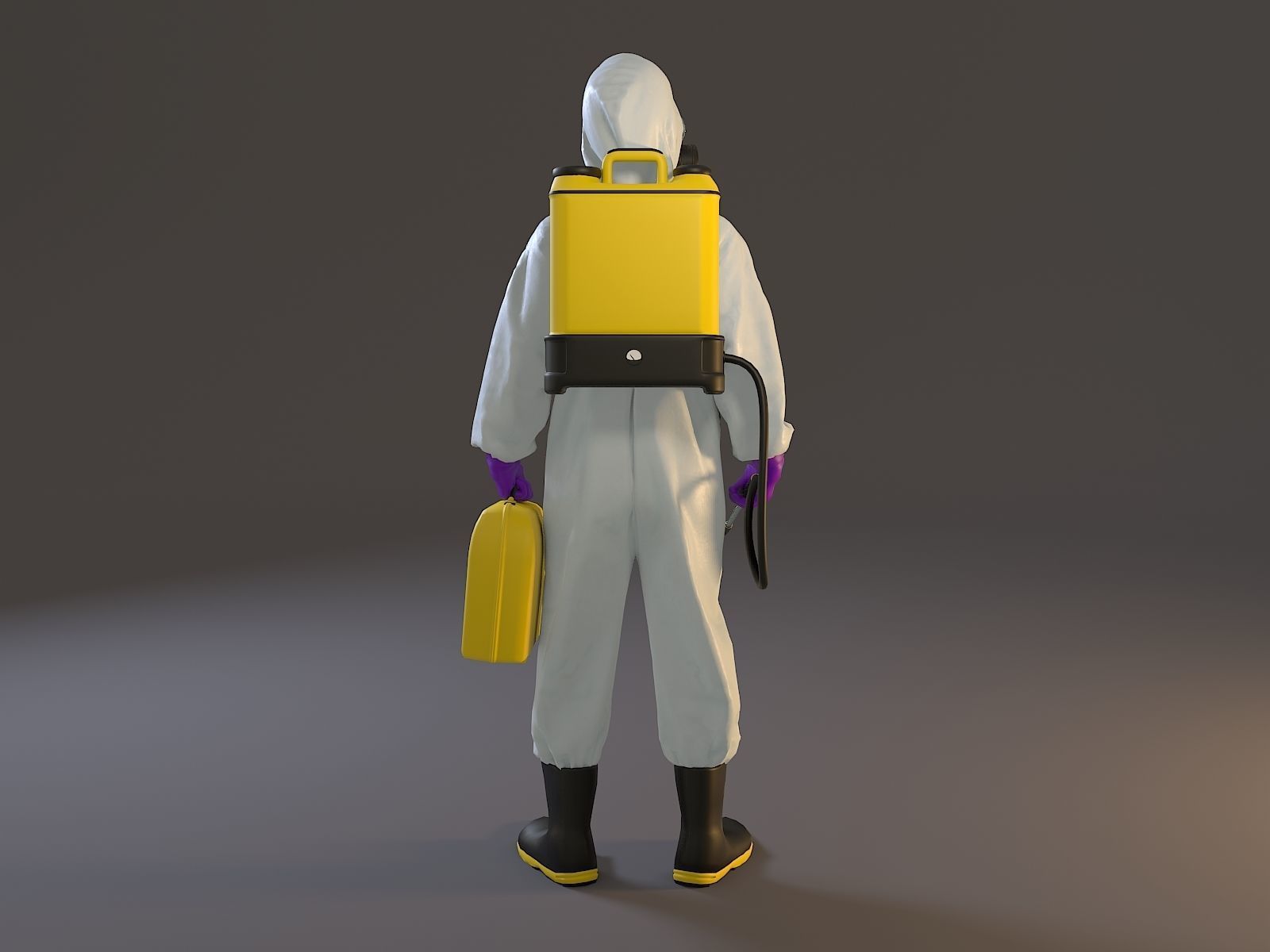 Biohazard Suit Female ACC 2130 005 Low-poly 3D model_5