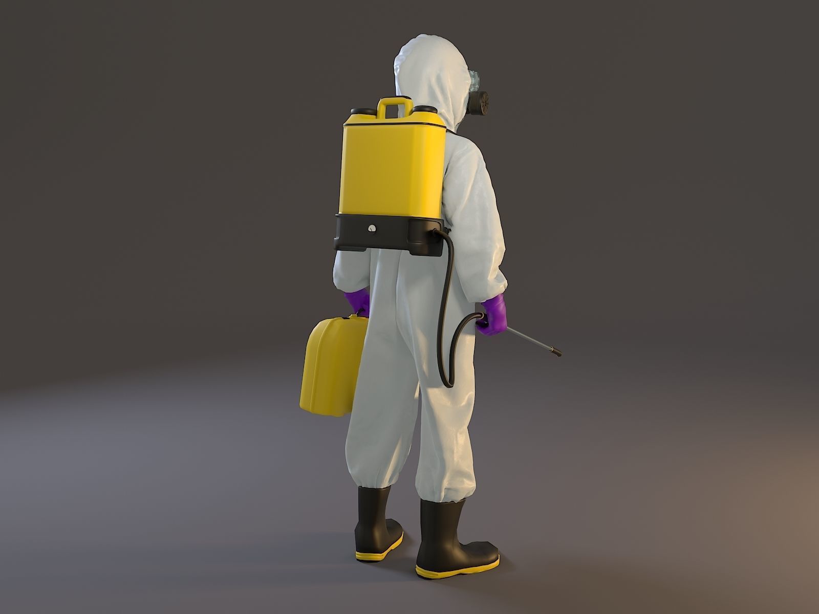 Biohazard Suit Female ACC 2130 005 Low-poly 3D model_6