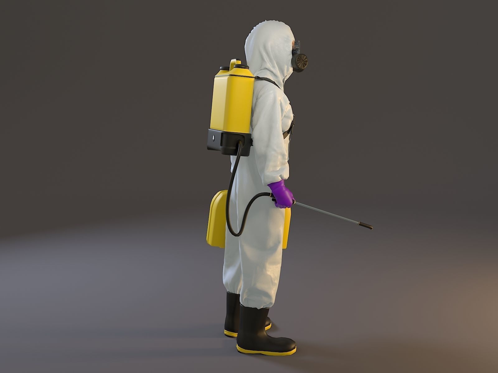 Biohazard Suit Female ACC 2130 005 Low-poly 3D model_7