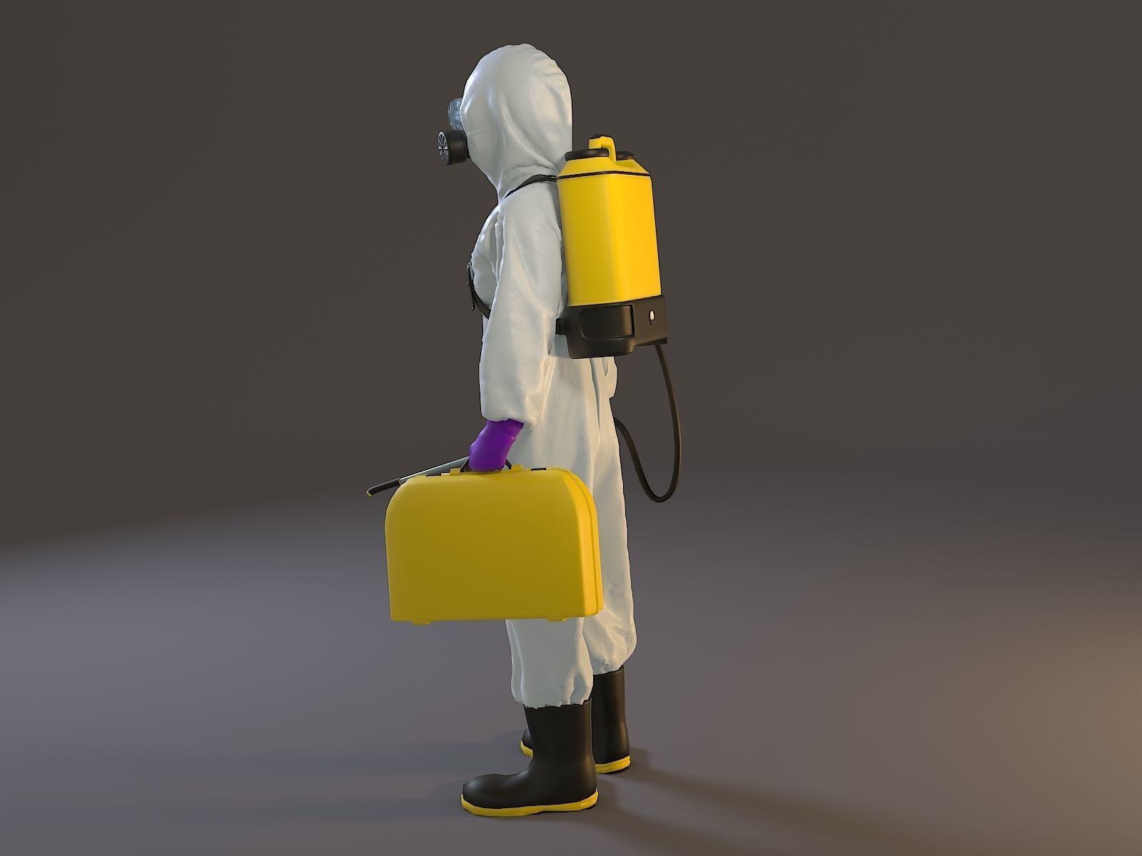 Biohazard Suit Female ACC 2130 005 Low-poly 3D model_3