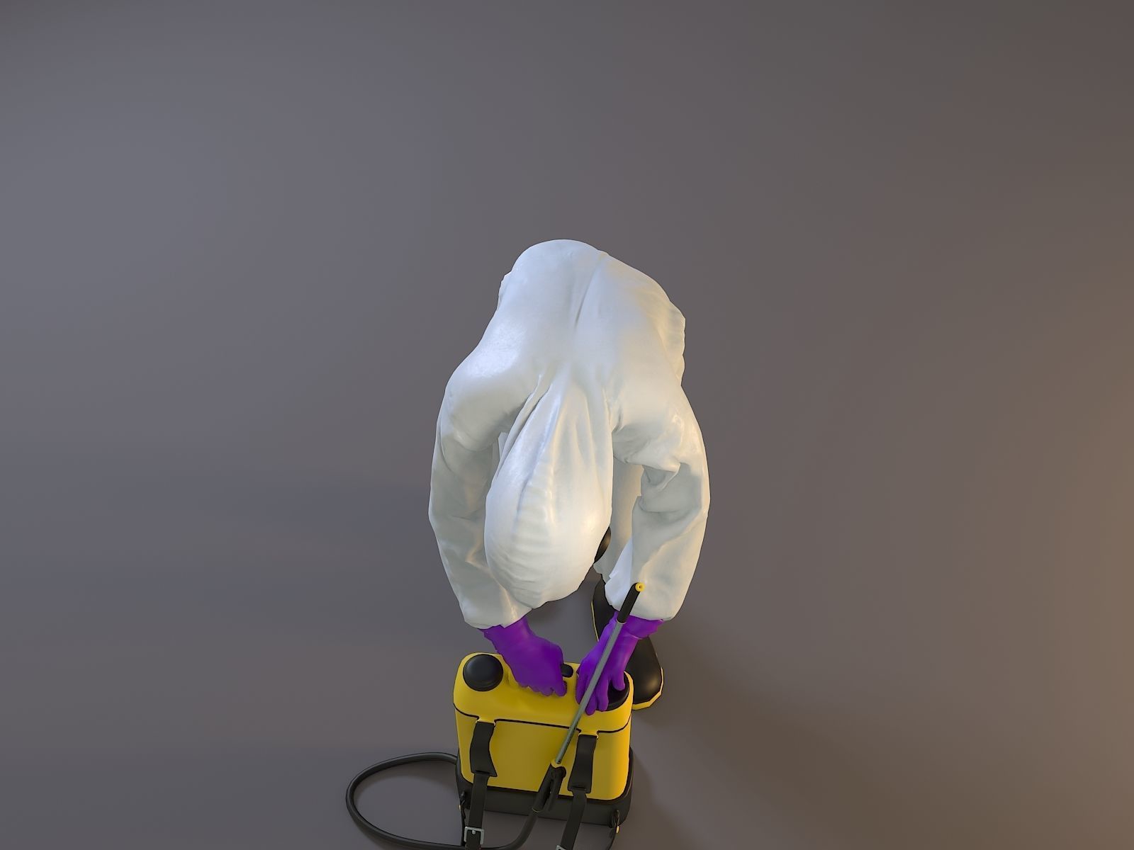 Biohazard Suit Female ACC 2130 007 Low-poly 3D model_13