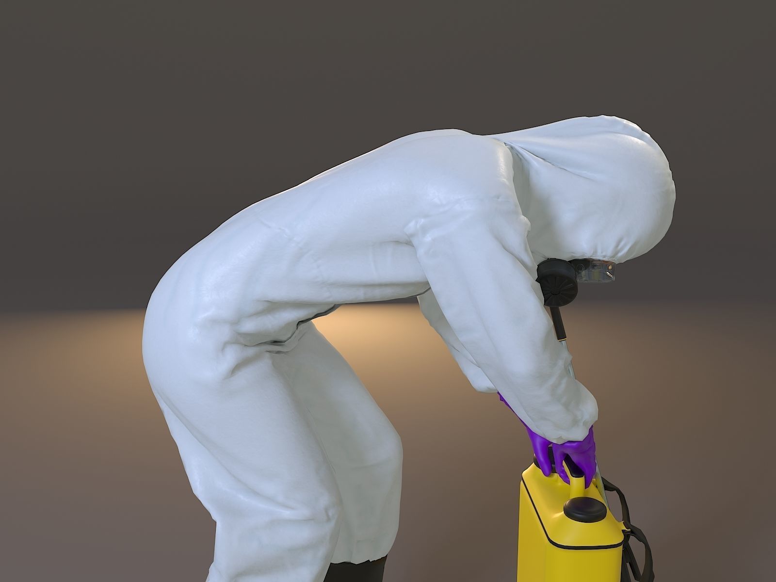 Biohazard Suit Female ACC 2130 007 Low-poly 3D model_19