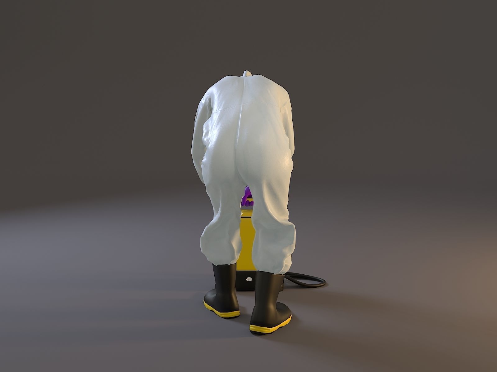 Biohazard Suit Female ACC 2130 007 Low-poly 3D model_5