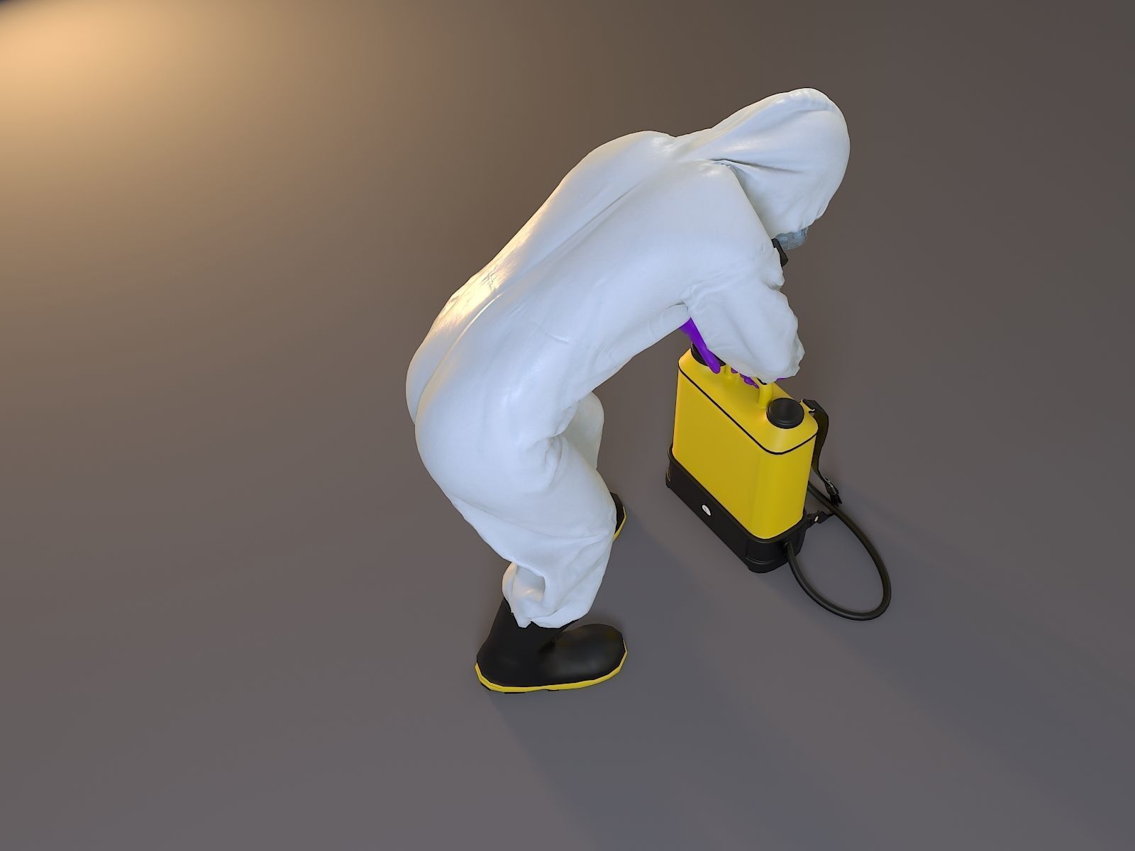 Biohazard Suit Female ACC 2130 007 Low-poly 3D model_21