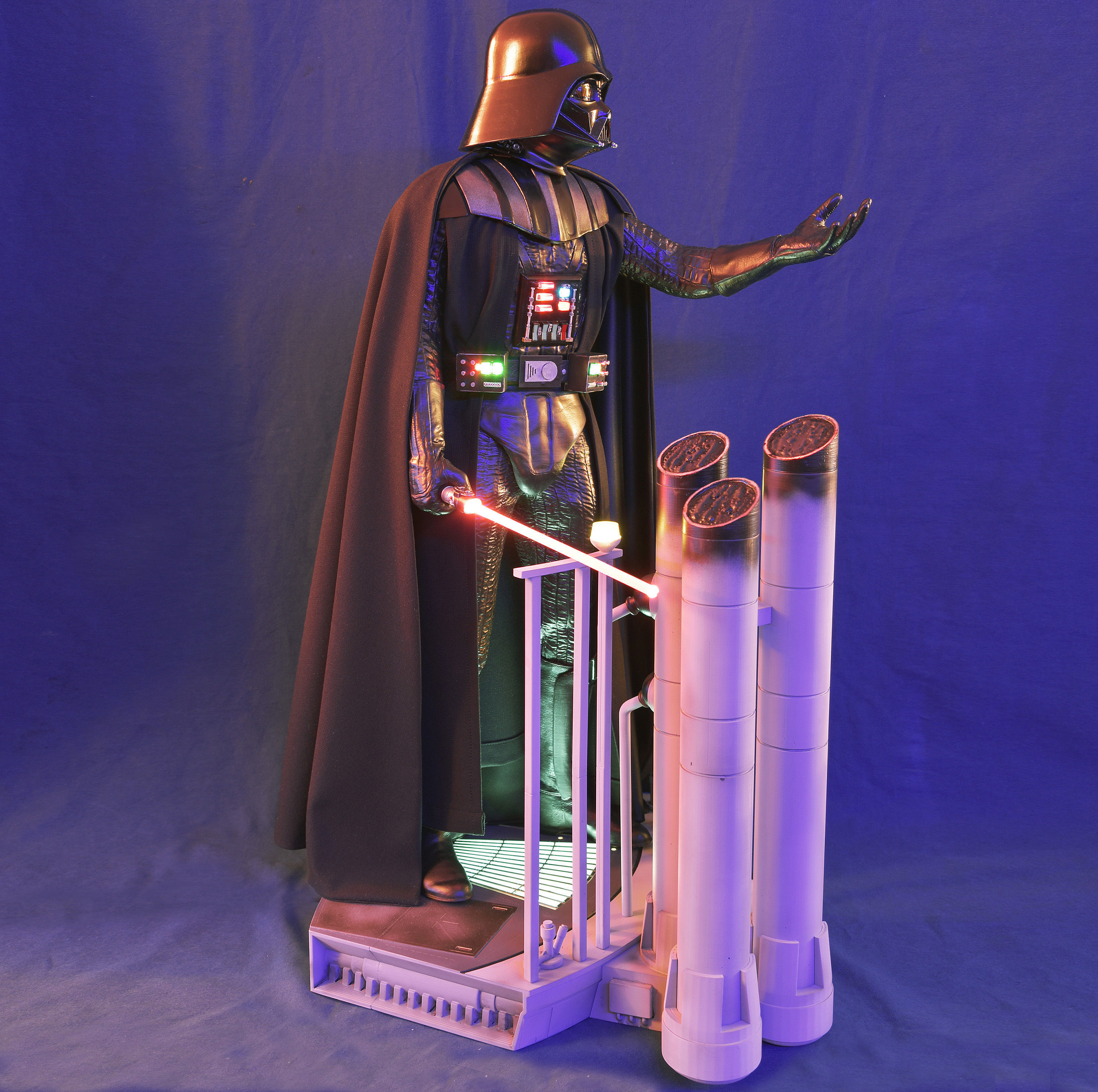 Darth Vader HQ The Empire Strikes Back 1-3 SCALE 70cm 3D print 3D print model_6