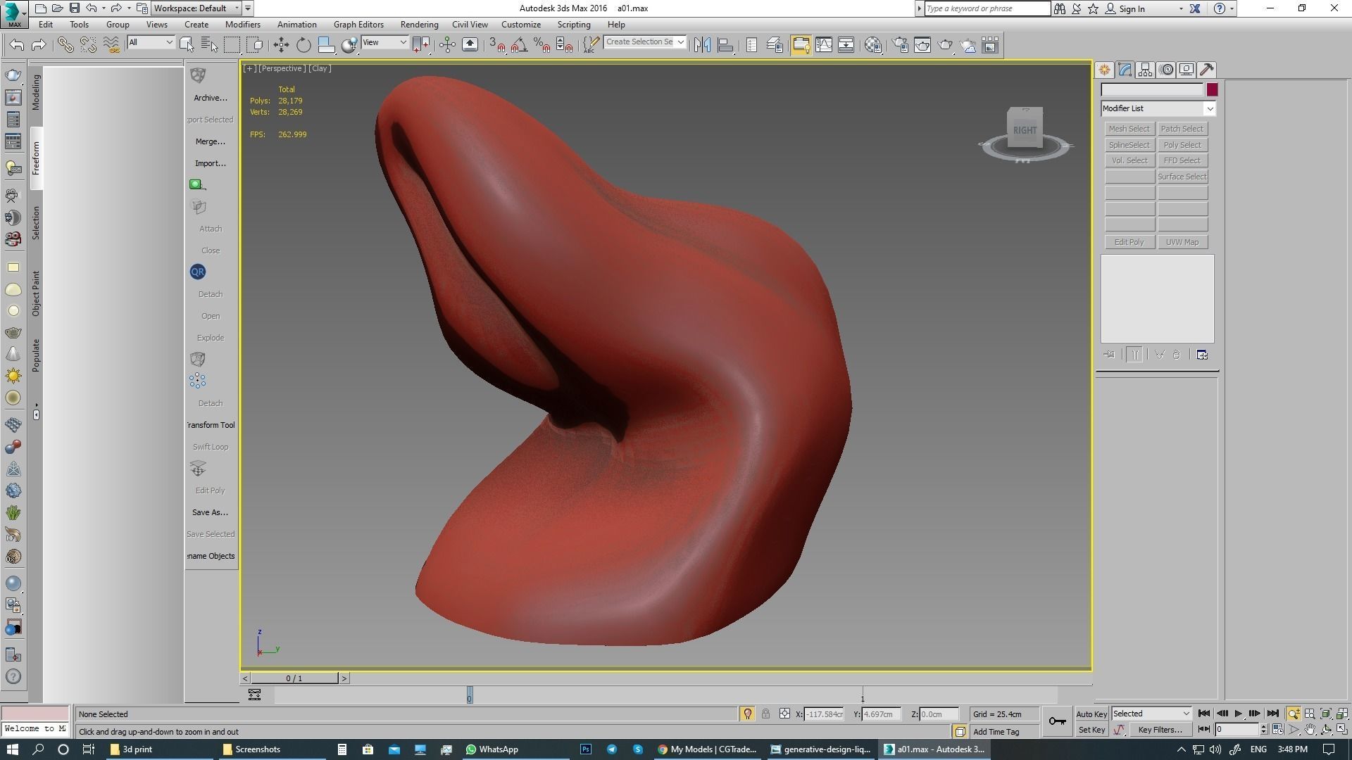 lighting 3d print model table lamp with sculpture 3D model_18