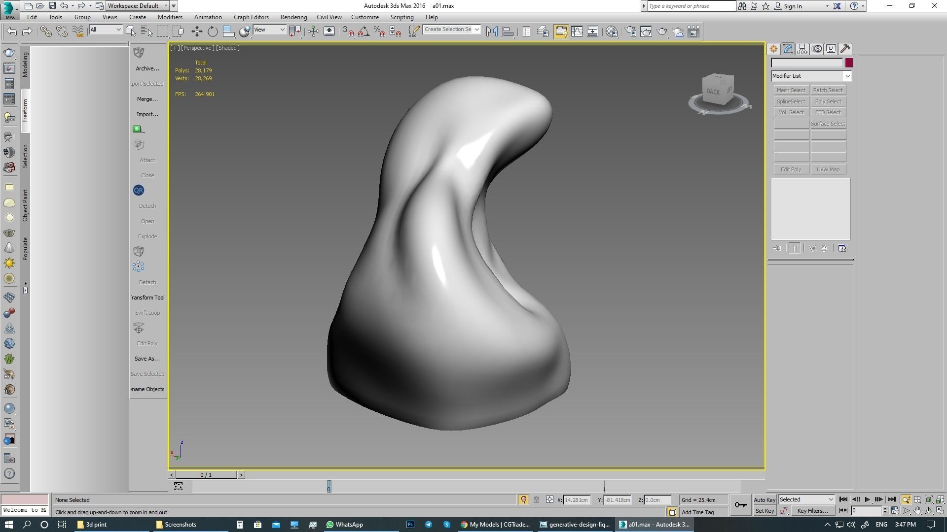 lighting 3d print model table lamp with sculpture 3D model_28