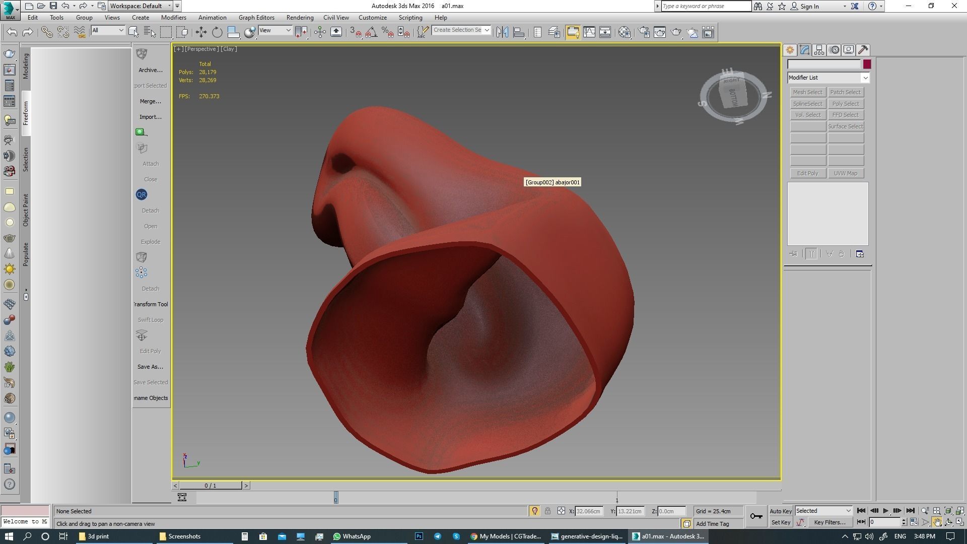 lighting 3d print model table lamp with sculpture 3D model_20