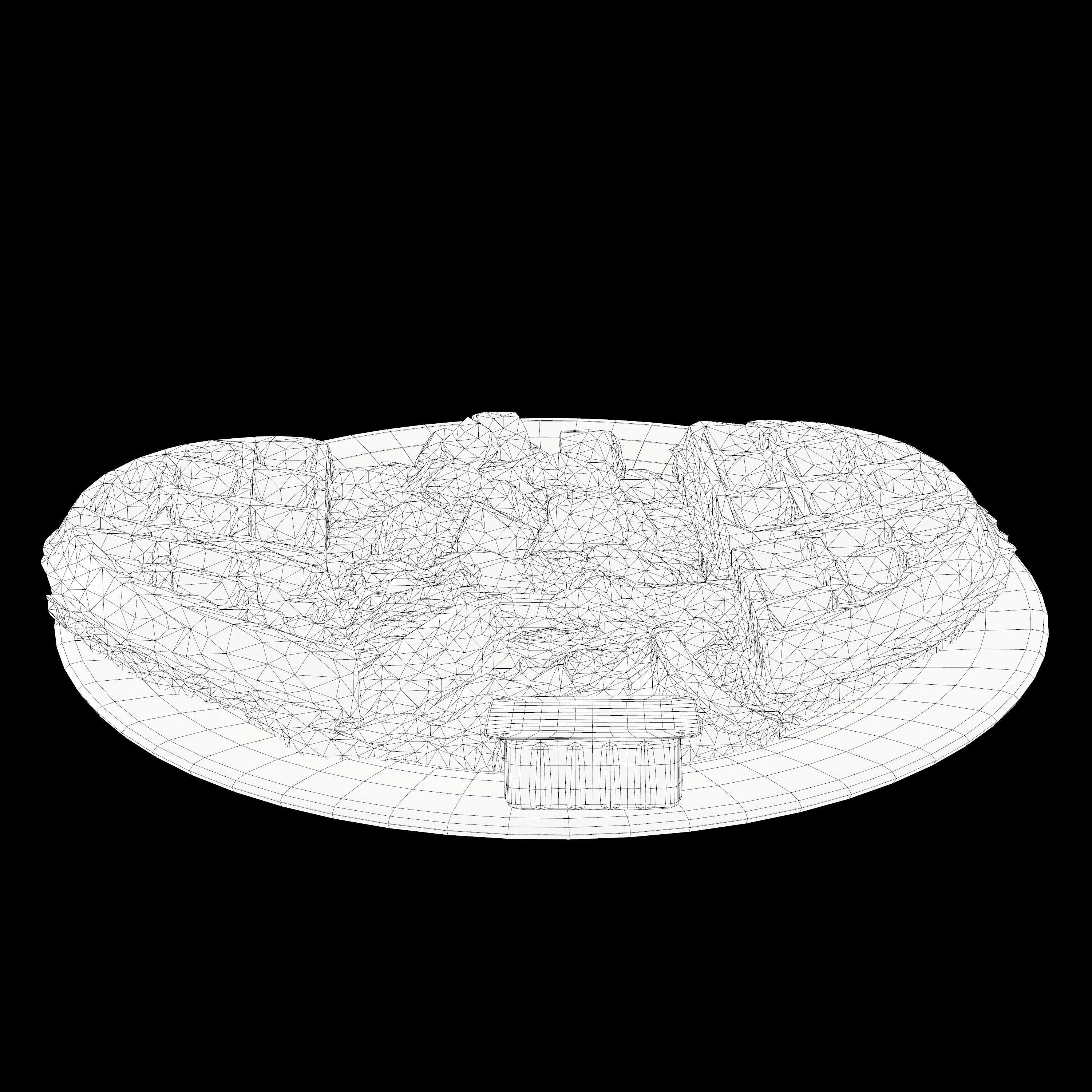 BREAKFAST OF CHAMPIONS Low-poly 3D model_15