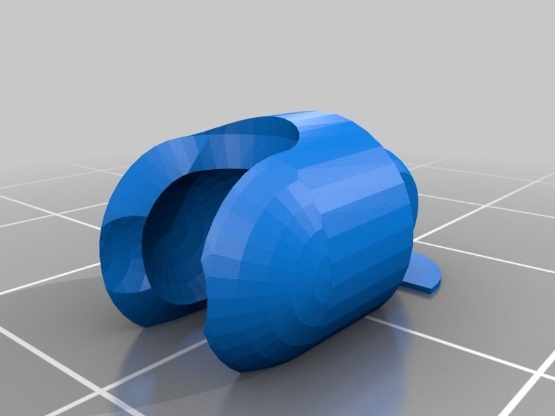 Ball-joint articulated octopus Free 3D print model_15