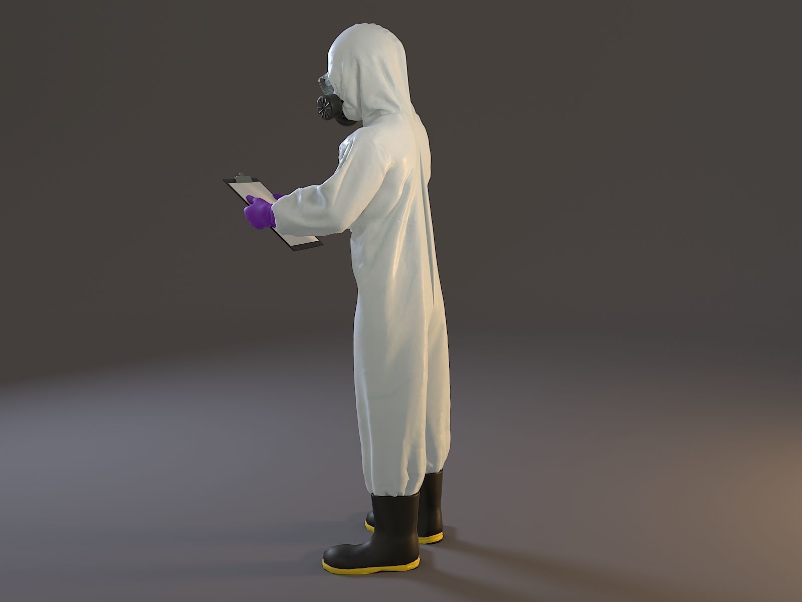 Biohazard Suit Female ACC 2130 008 Low-poly 3D model_3