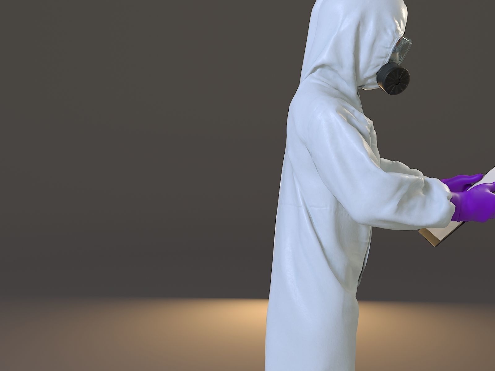 Biohazard Suit Female ACC 2130 008 Low-poly 3D model_19
