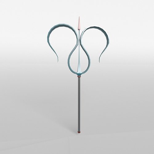 Lowpoly Sword 018 Low-poly 3D model