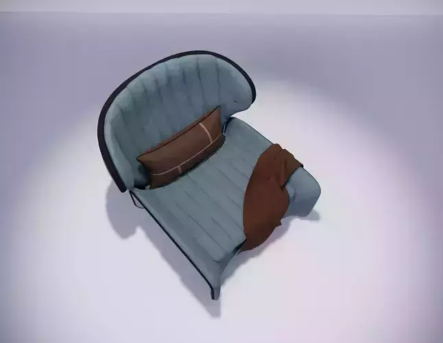 Vintage Lotus armchair