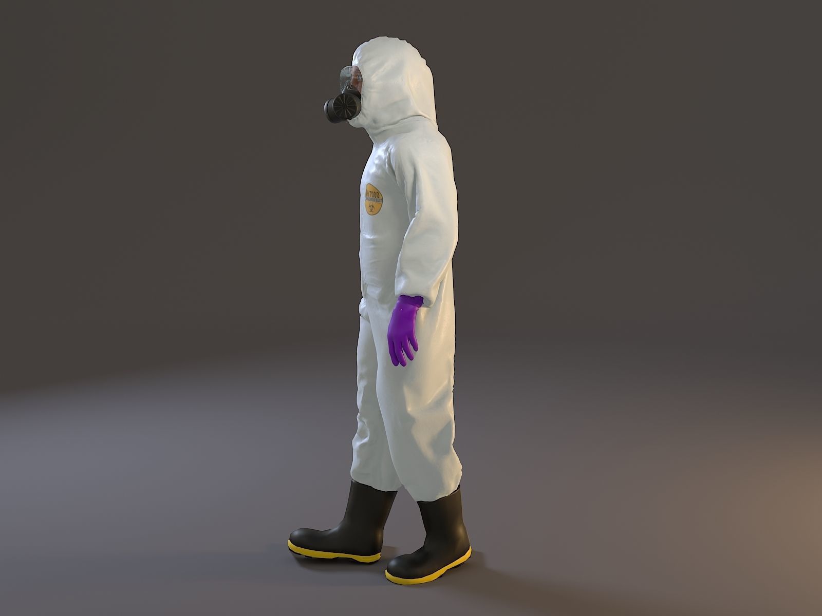 Biohazard Suit Male ACC 2130 001 Low-poly 3D model_2