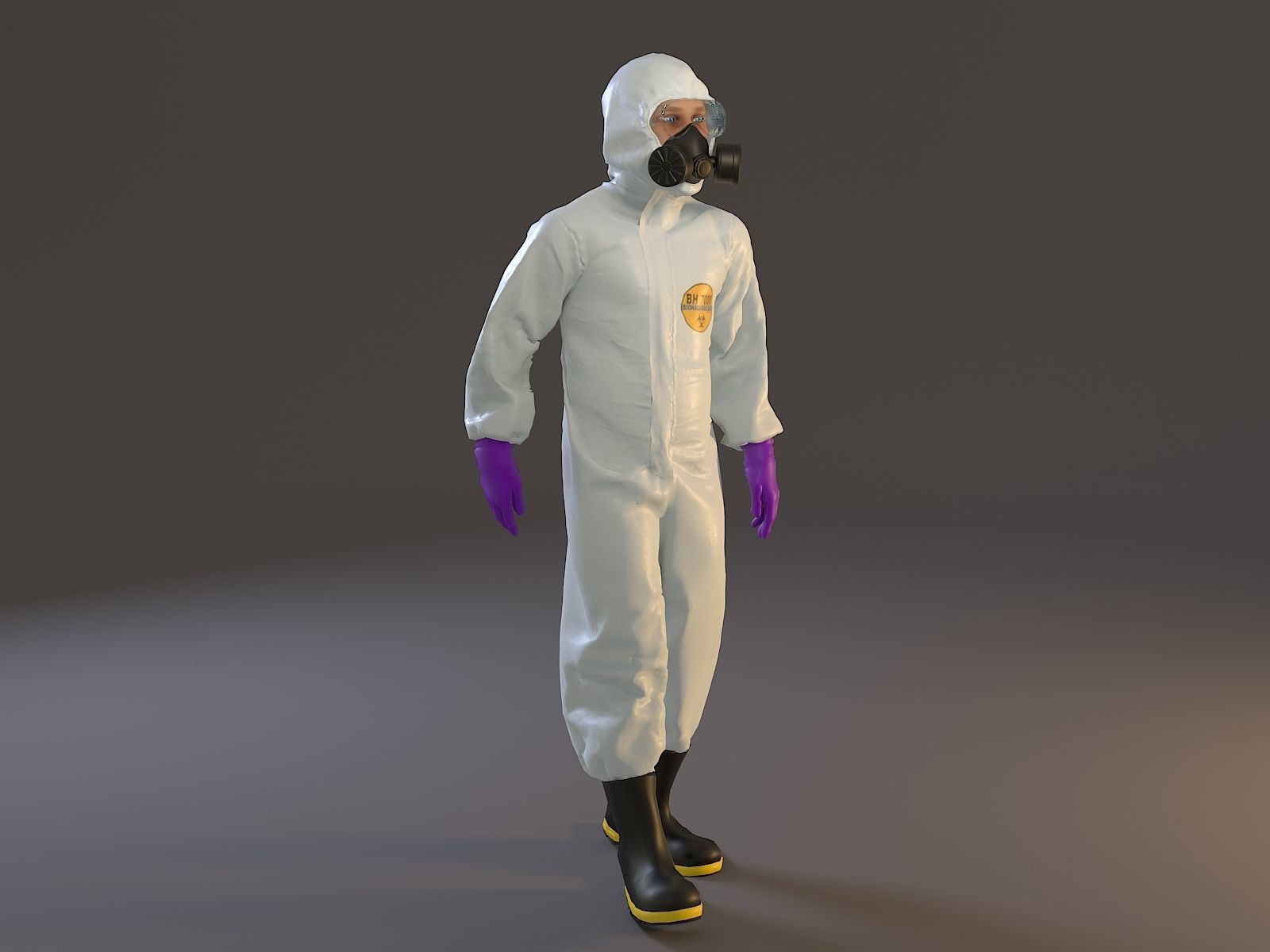 Biohazard Suit Male ACC 2130 001 Low-poly 3D model_9