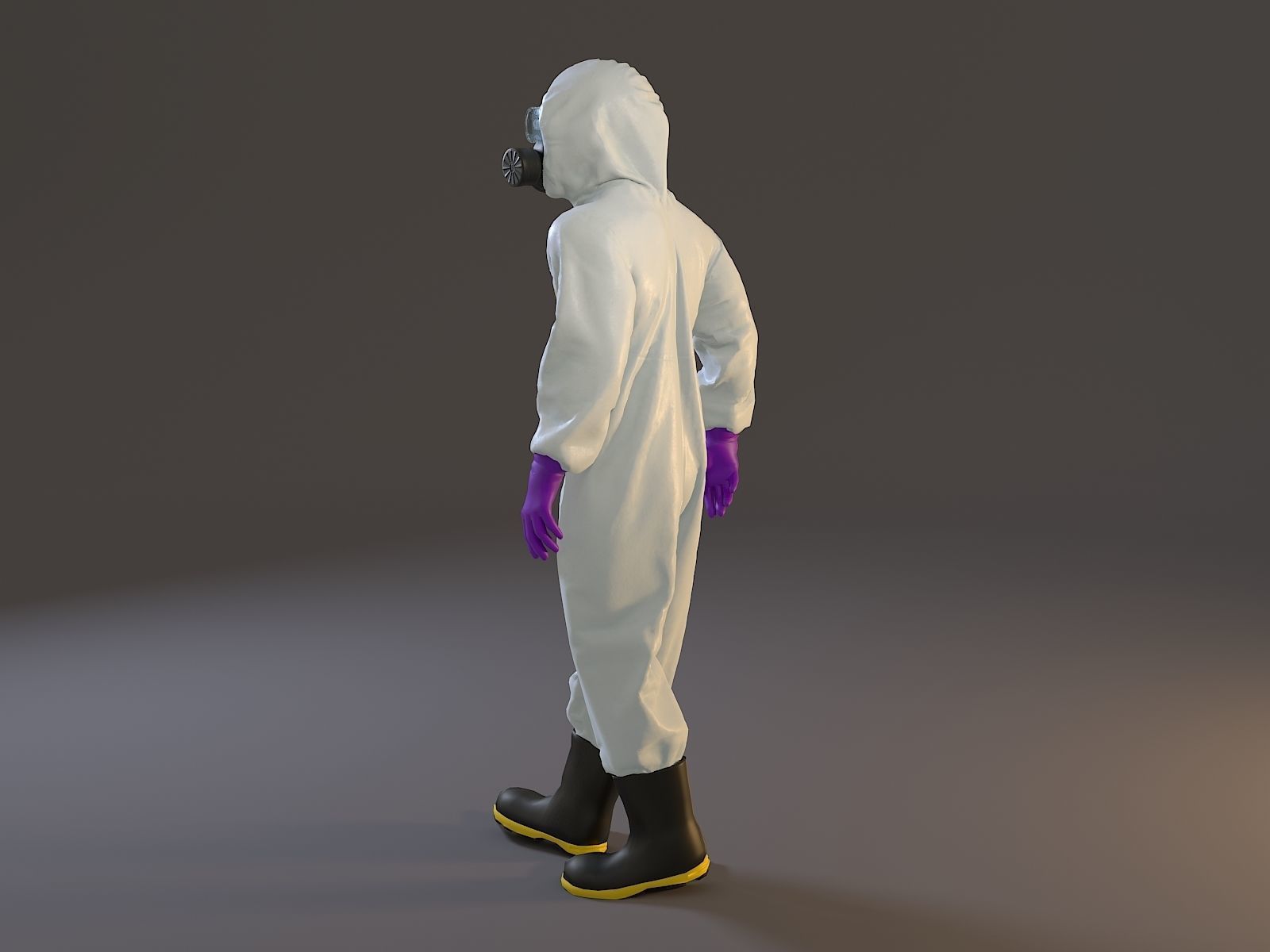 Biohazard Suit Male ACC 2130 001 Low-poly 3D model_3