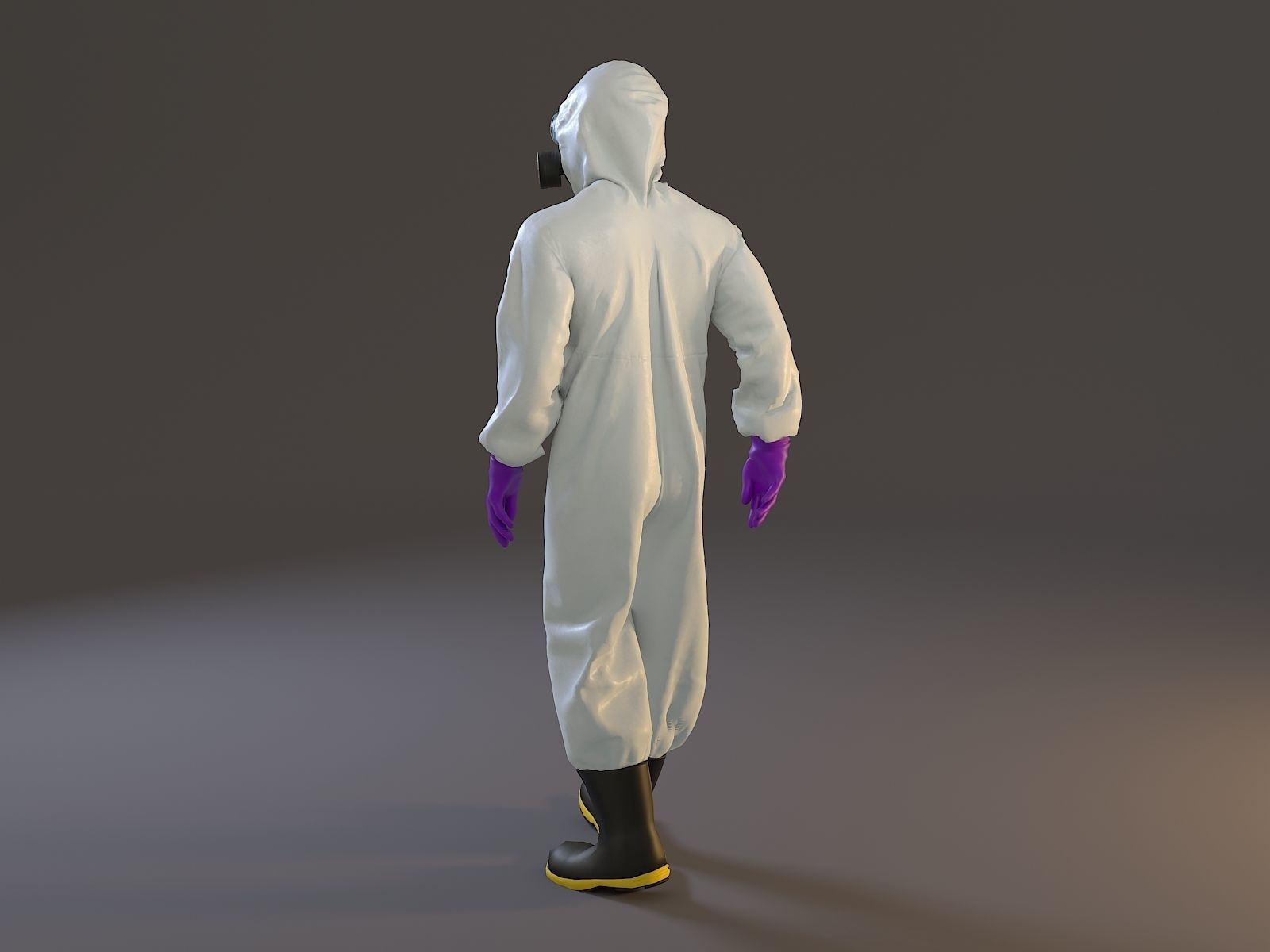 Biohazard Suit Male ACC 2130 001 Low-poly 3D model_4