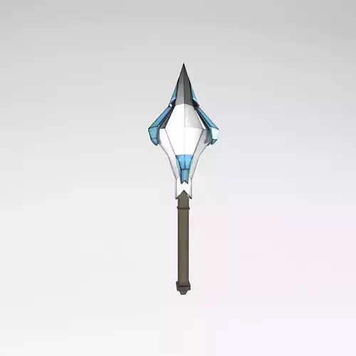 Lowpoly Sword 023 Low-poly 3D model