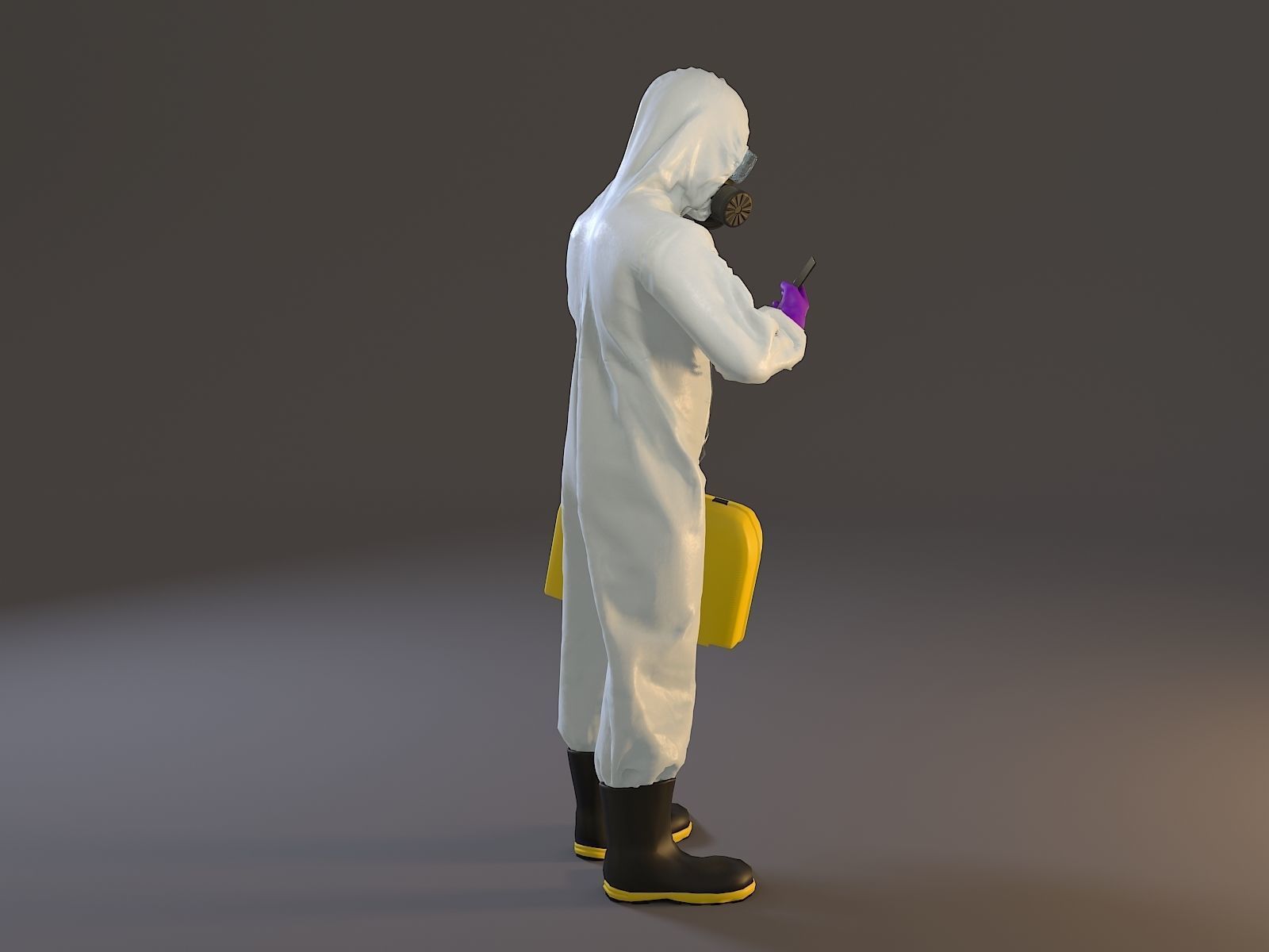 Biohazard Suit Male ACC 2130 005 Low-poly 3D model_7