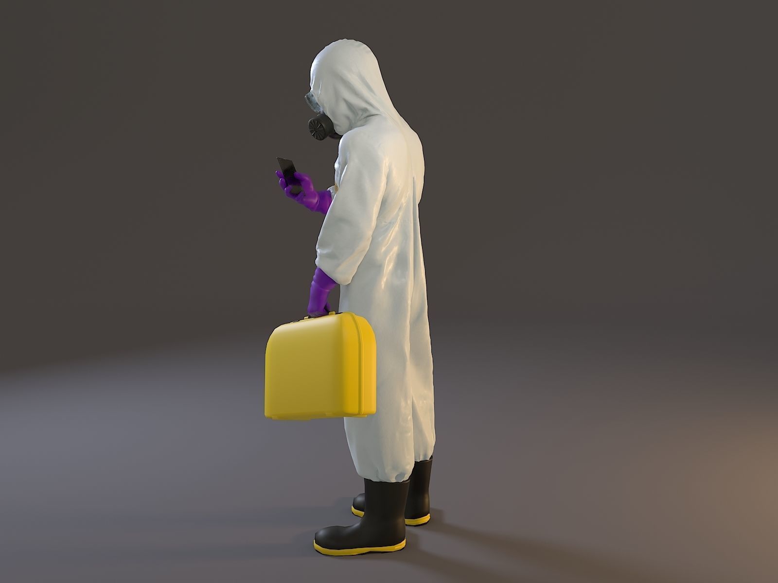 Biohazard Suit Male ACC 2130 005 Low-poly 3D model_3