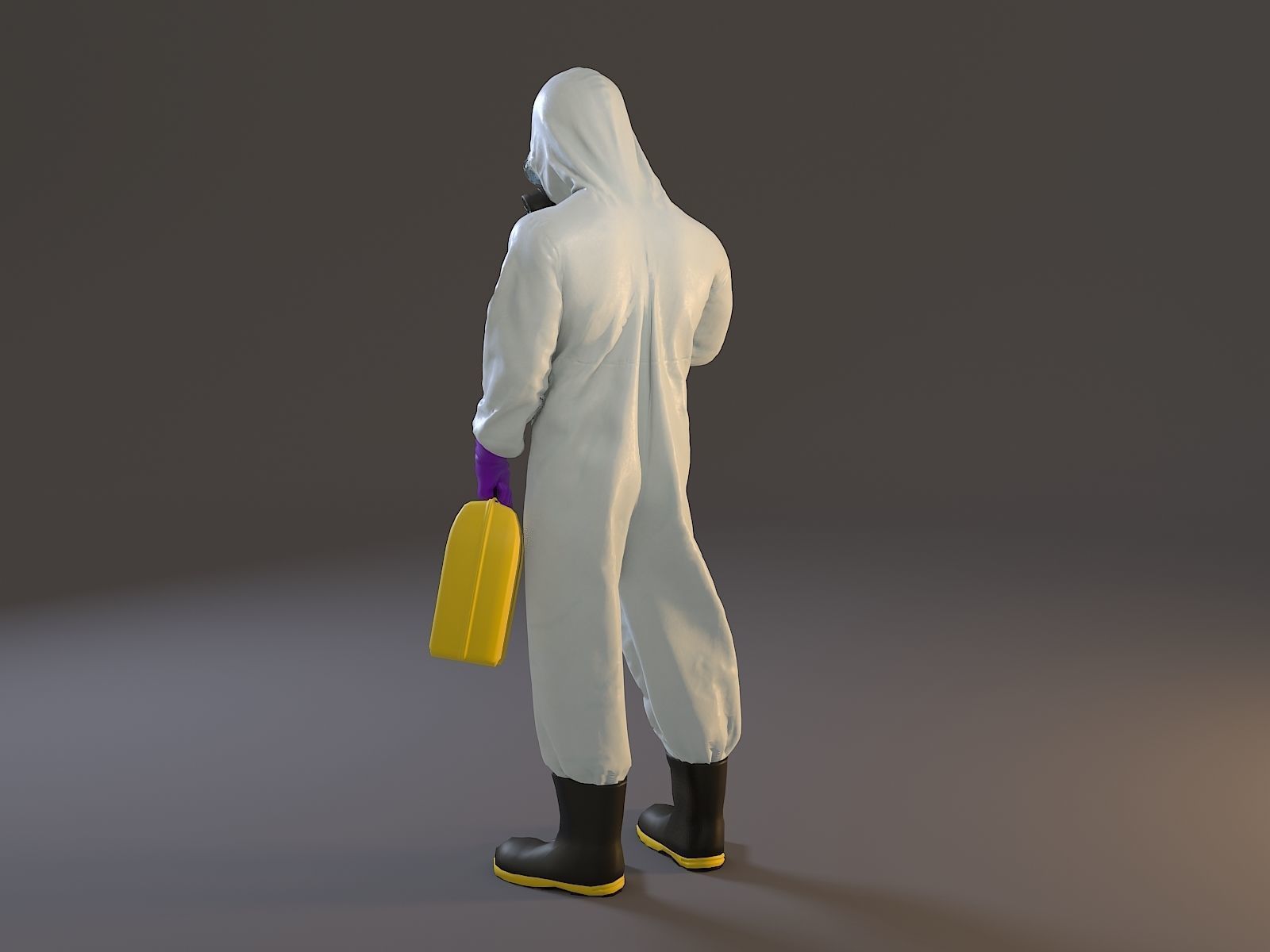 Biohazard Suit Male ACC 2130 005 Low-poly 3D model_4