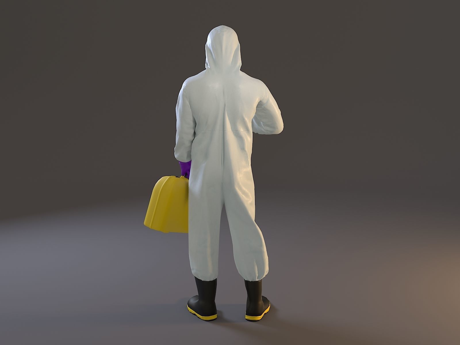 Biohazard Suit Male ACC 2130 005 Low-poly 3D model_5