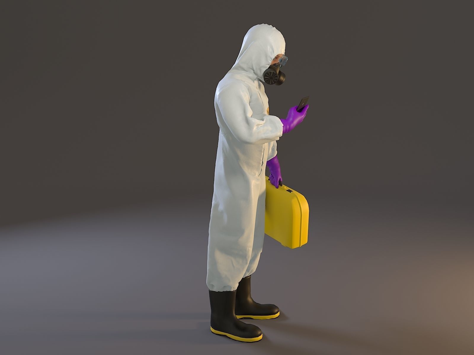 Biohazard Suit Male ACC 2130 005 Low-poly 3D model_8