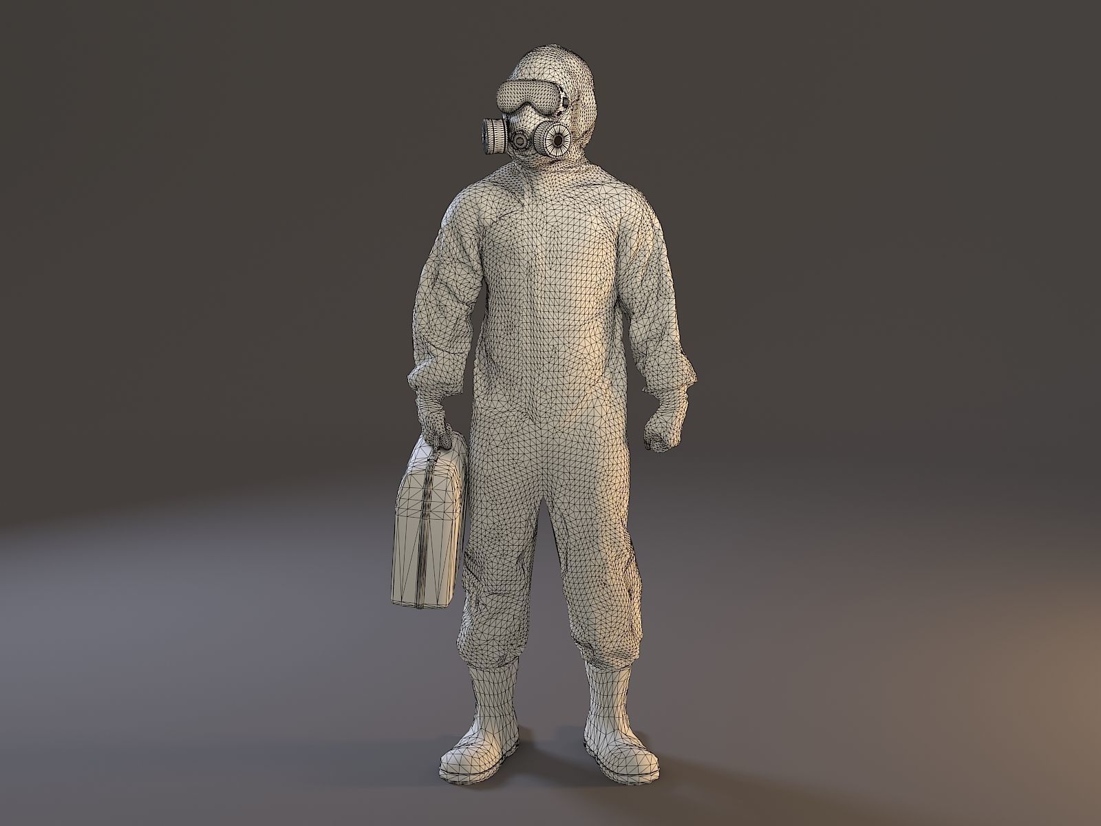 Biohazard Suit Male ACC 2130 008 Low-poly 3D model_22