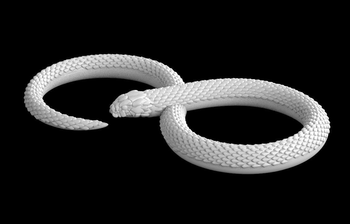 snake 3D print model_5