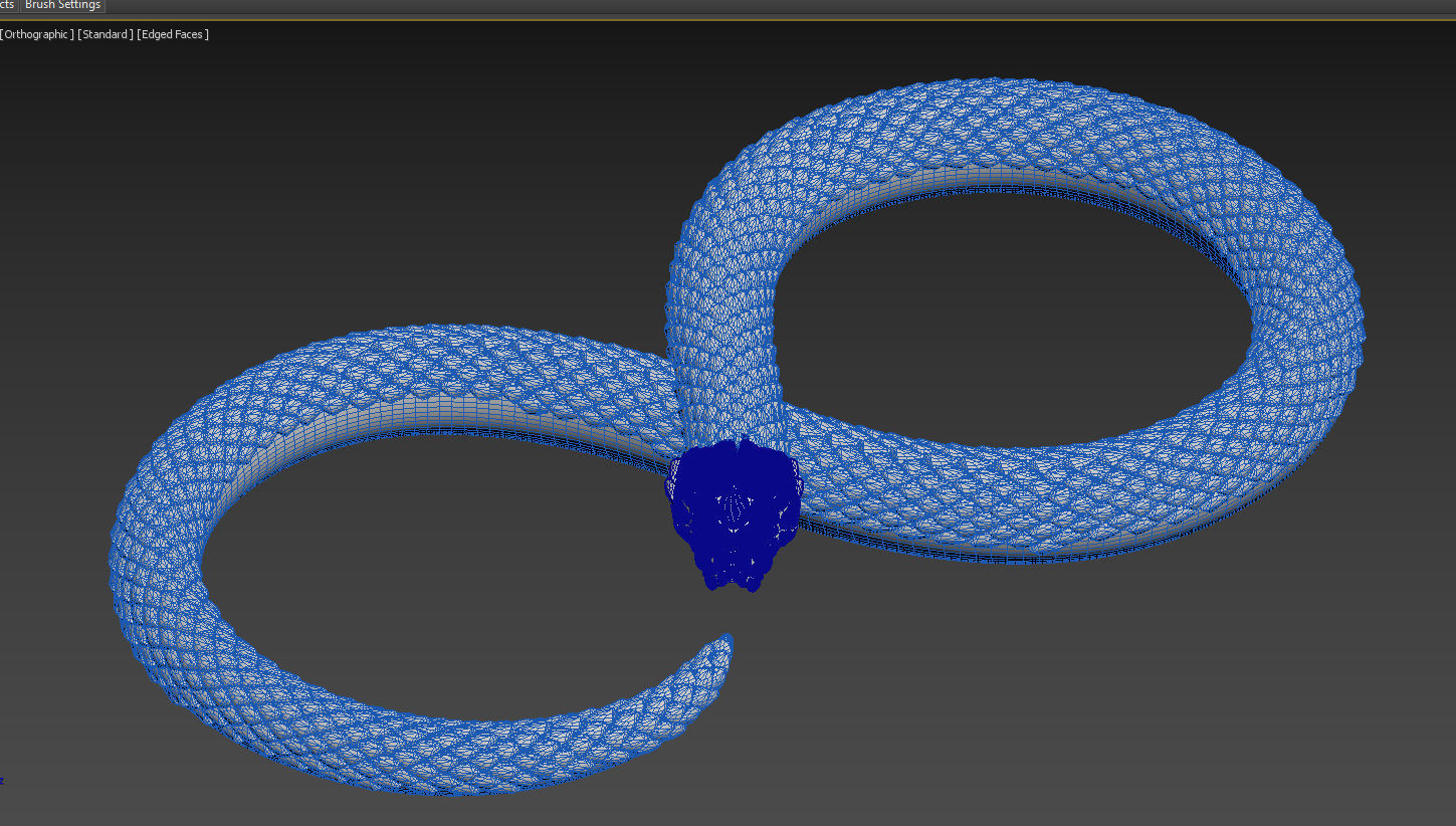 snake 3D print model_9