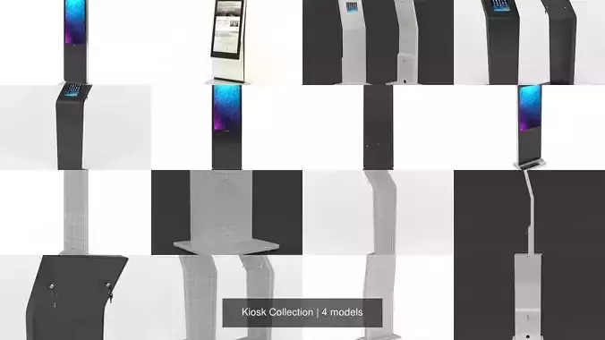 Kiosk Collection lcd digital signage display