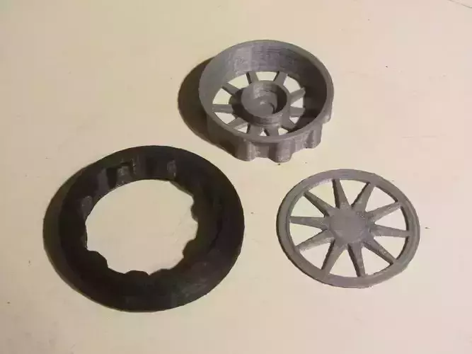Strati Wheel scale fixed for printability