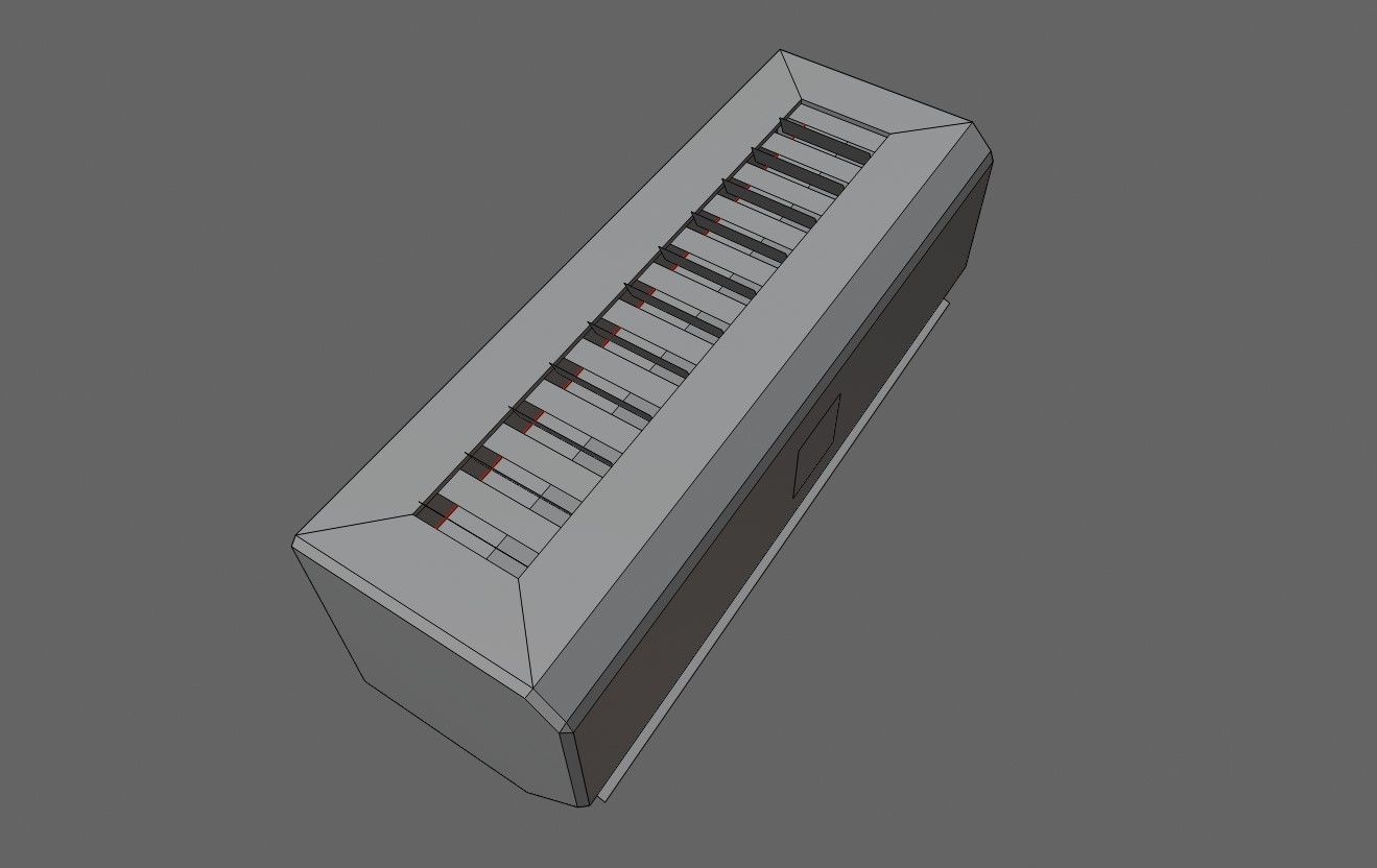 Air Conditioning Internal - Fan - Ar Condicionado Low-poly 3D model_16
