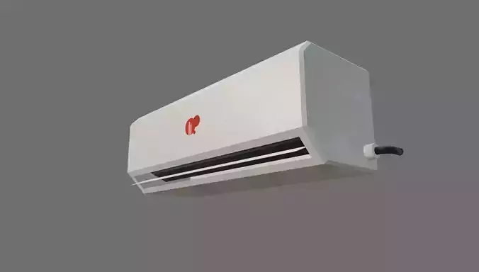 Air Conditioning Internal - Fan - Ar Condicionado Low-poly 3D model