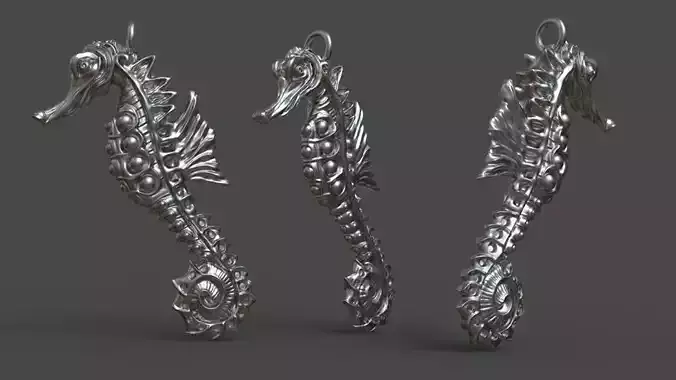 Seahorse Pendant