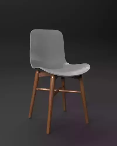Langue dinning chair