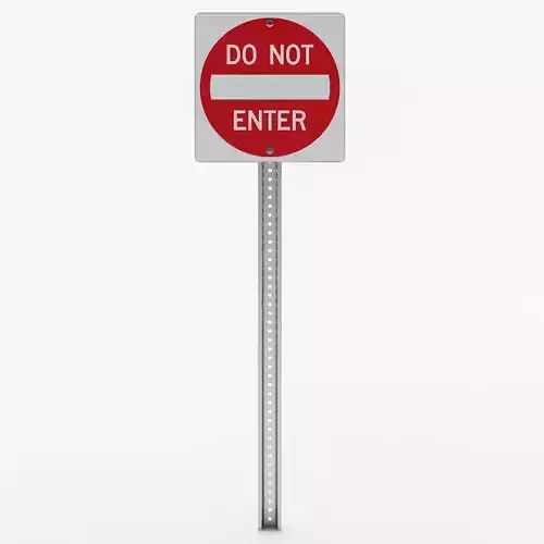 Do Not Enter Sign
