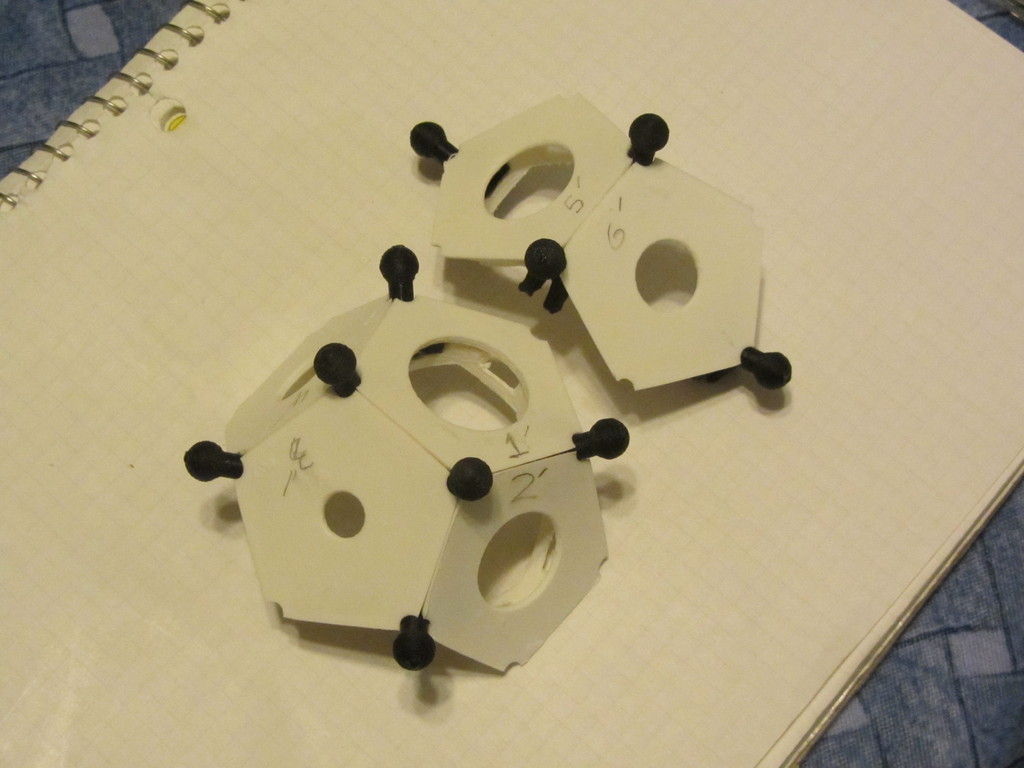 Snap-together Roman Dodecahedron Free 3D print model_8