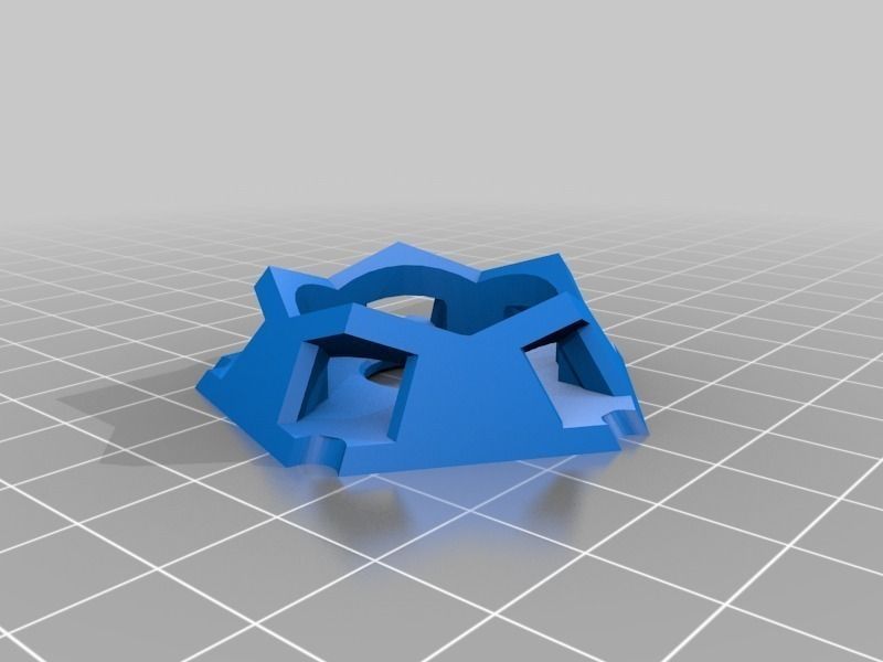Snap-together Roman Dodecahedron Free 3D print model_22